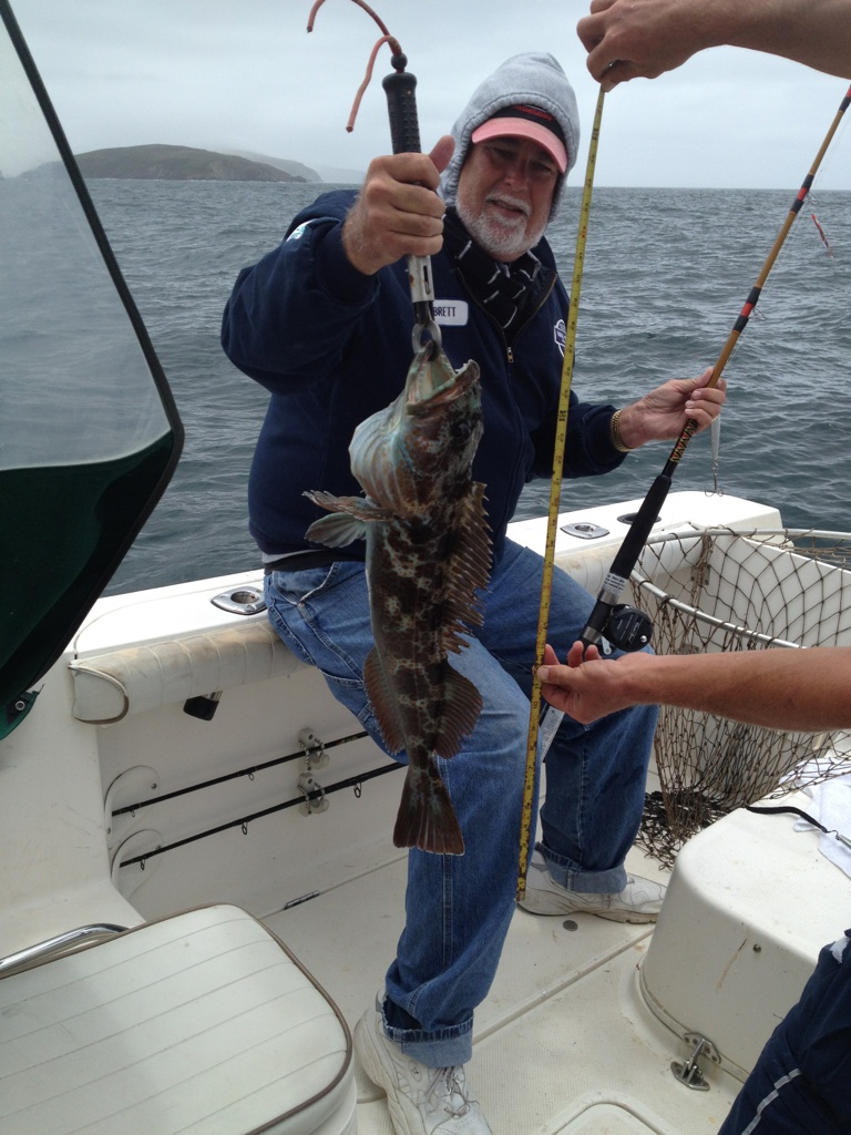 Brett blue ling cod June 4 2012 Bodega Bay
