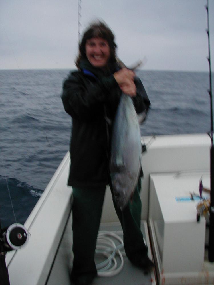 very first tuna courtesy Pat Miller