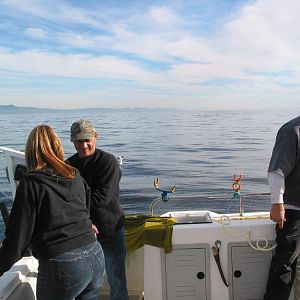 Crabbing on the Osprey