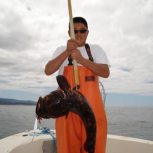 Patrick and his Lingcod