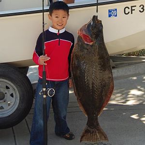 32 pound, 42 inch halibut