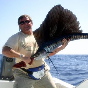 Me with a very small sailfish.