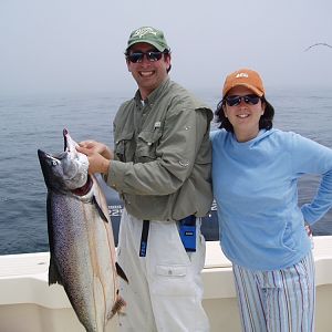 wife Mary passed the rod to me for this one in Bodega Bay