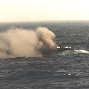 USS Bonefish  battery well fire