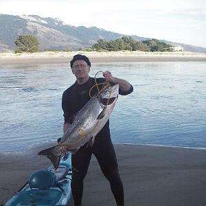 37 lbs caught at Dux buoy just after a GW lunched on sealion