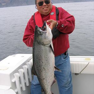 Last salmon of 2007