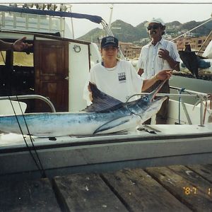 My 1st Mexico fish. It was the only fish we caught that trip.My Uncle still hates me for it!!