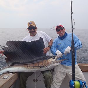 First Sailfish in the boat 3