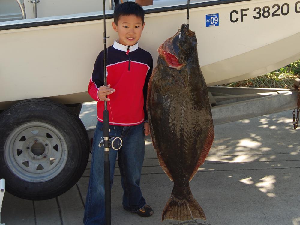 32 pound, 42 inch halibut