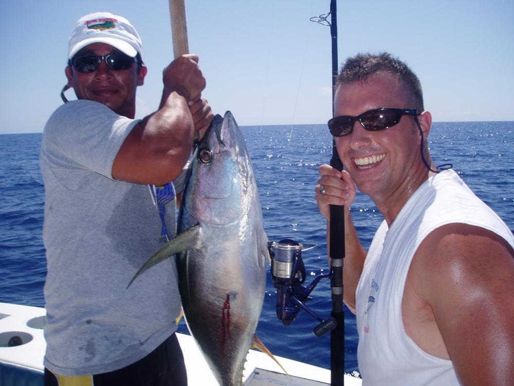 41# YFT on Thunnus 12000 spinning tackle