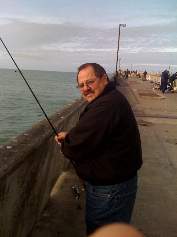 Dad at Pacifica Pier