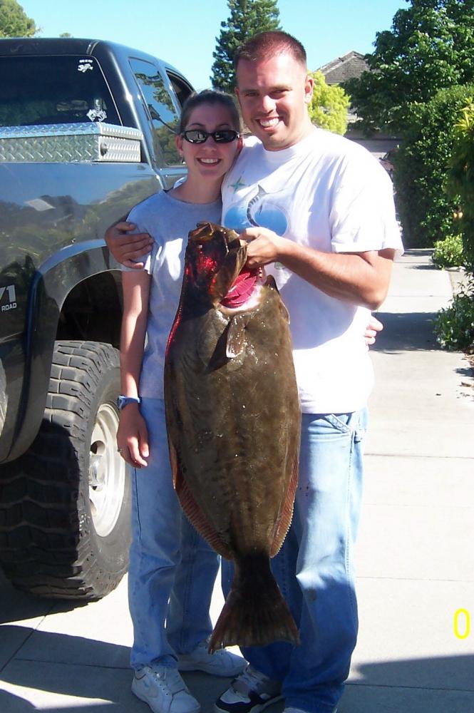 Halibut caught out of Oyster Point...