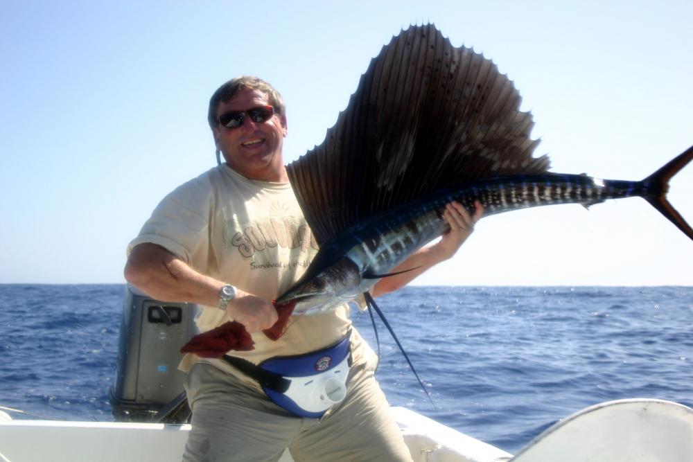 Me with a very small sailfish.