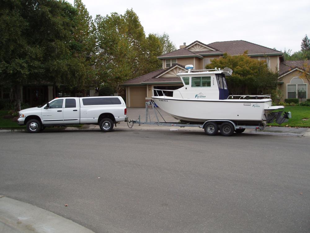new boat the day I brought it home