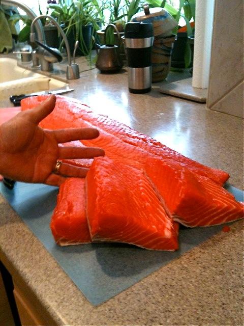 Only a small speciman of the fillets