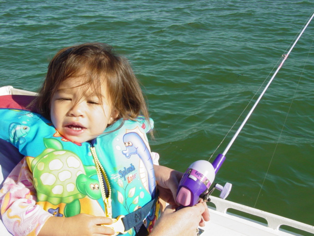 Screw the lifevest Daddy, I wanna fish!!!!
