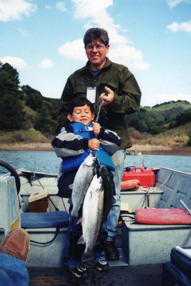 Takin dad & nephiew fishing