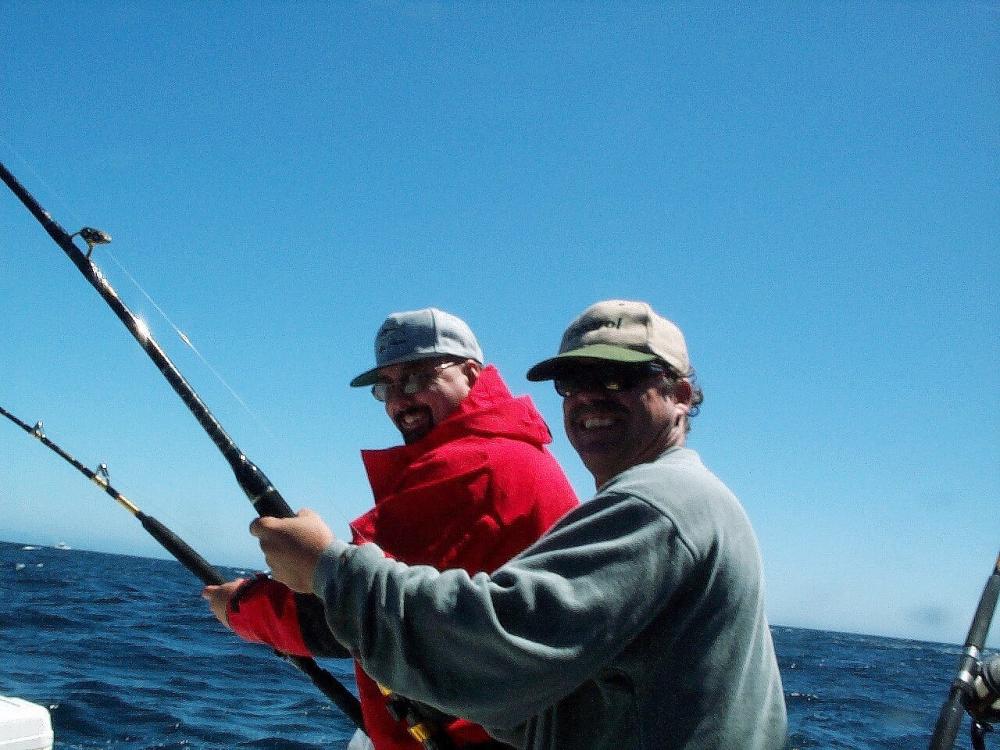 Tuna fishing with my bro